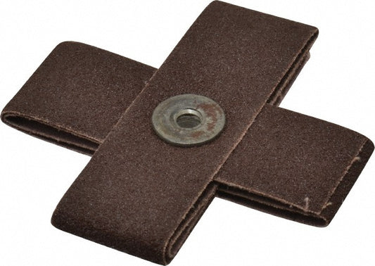 GLOBAL ABRASIVE 809775-69728 80 Grit, Medium Grade, Aluminum Oxide Cross Pad
