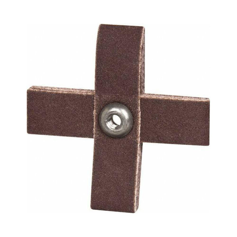 GLOBAL ABRASIVE 809775-69968 80 Grit, Medium Grade, Aluminum Oxide Cross Pad