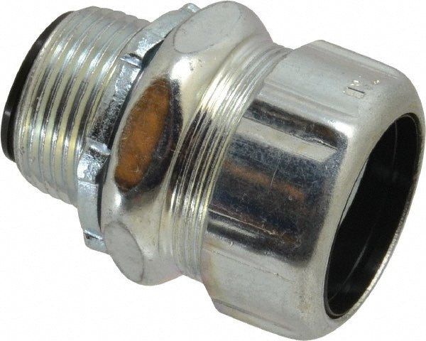 Thomas & Betts 5334 HT Conduit Connector For Liquid-Tight, Steel, 1" Trade Size