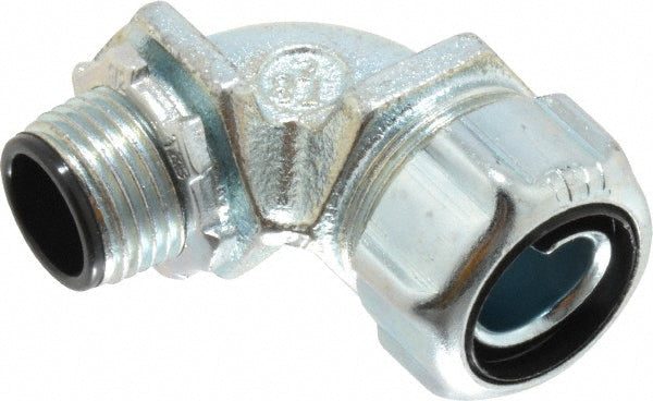 Thomas & Betts 5352HT Conduit Connector For Liquid-Tight, Steel, 1/2" Trade Size