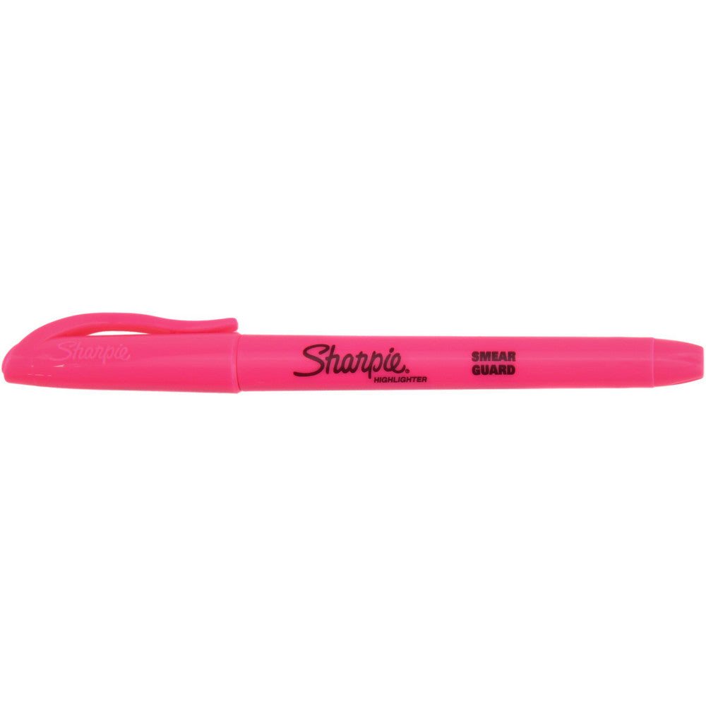 Sharpie 27009 Highlighter Marker Fluorescent Pink, AP Non-Toxic, Chisel Point