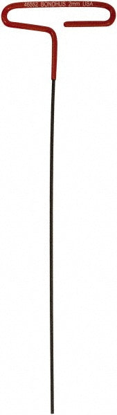 Bondhus 46552 Hex Key 2.00 mm Hex, Hex End, T-Handle Cushion Grip
