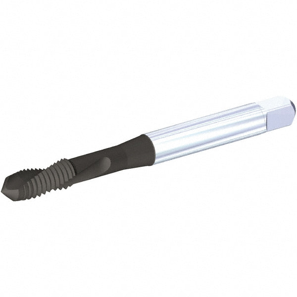 Kennametal 5689817 Spiral Flute Tap 1/4-20, UNC, 2 Flute, Plug Chamfer, 3B Class of Fit, Cobalt, Multi-layer Finish