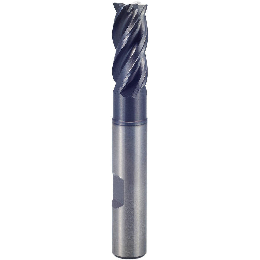 YG-1 UGMF73906 V7 Plus Square End Mill 1/2" Dia, 5/8" LOC, 4 Flute, Solid Carbide