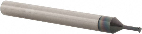 Scientific Cutting Tools, Inc. SPTM080A Single Profile Thread Mill #4-40 to #4-64, 40 to 64 TPI, Internal & External, 3 Flutes, Solid Carbide