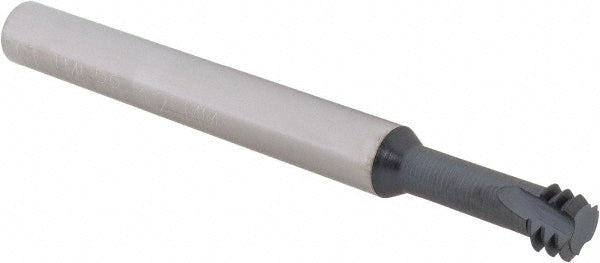 Scientific Cutting Tools, Inc. TMLR8-1.25MMA Helical Flute Thread Mill M8x1.25, Internal, 3 Flute, 0.2500" Shank Dia, Solid Carbide