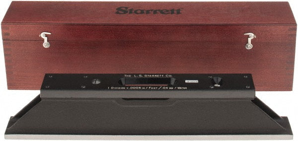 Starrett 66932 Precision Level Master Precision, 0.0005" Sensitivity Per 10"