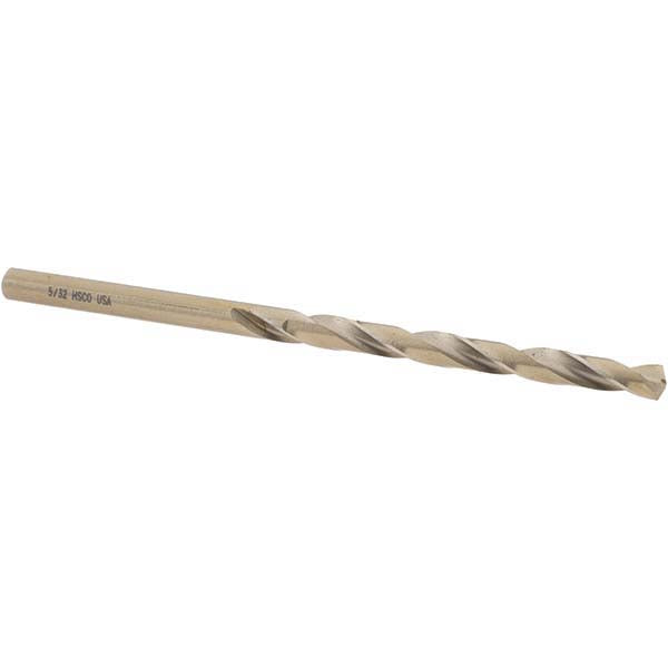 Cle-Line C23351 Jobber Length Drill Bit 5/32" (0.1562) Dia, 135 deg, Cobalt