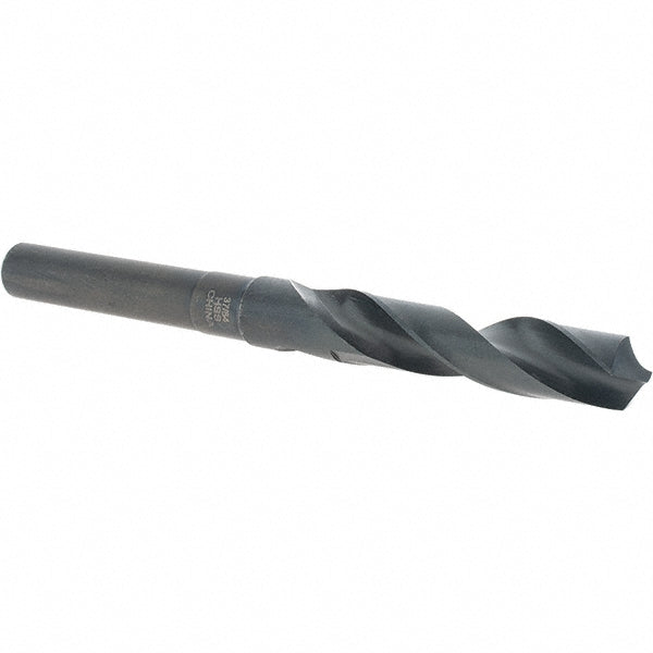Cle-Force C68636 Reduced Shank Drill Bit 37/64'' Dia, 1/2'' Shank Dia, 118 °, High Speed Steel