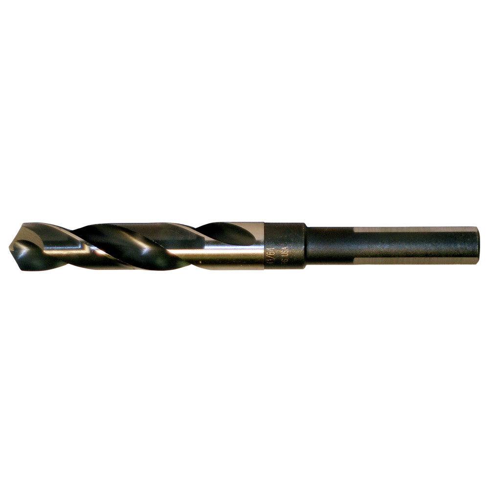 Cle-Line C21177 Reduced Shank Drill Bit 16.50 mm Dia, 12.70 mm Shank Dia, 118 deg Point, High-Speed Steel