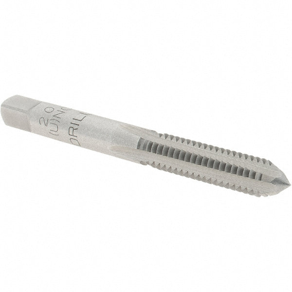 Cle-Force C69411 Straight Flute Tap 1/4-20 UNC, 4 Flutes, Bottoming, Carbon Steel, Bright/Uncoated