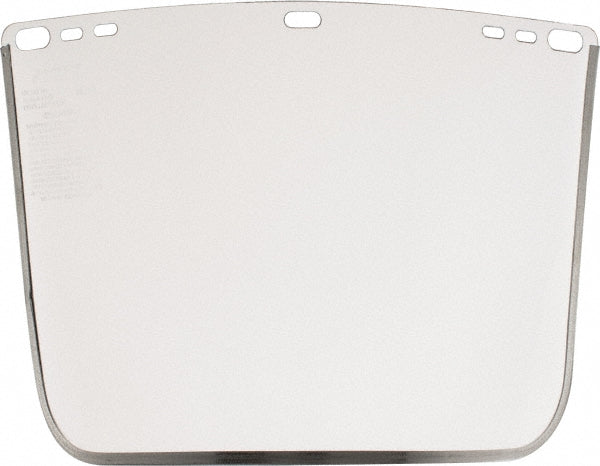 Jackson Safety 29078 Face Shield Windows & Screens Replacement Window, Clear, 8" High, 0.04" Thick
