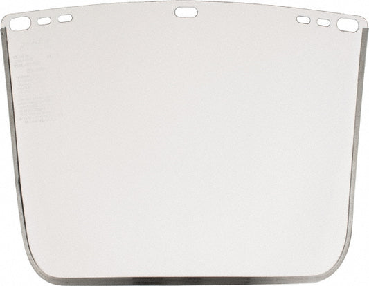 Jackson Safety 29078 Face Shield Windows & Screens Replacement Window, Clear, 8" High, 0.04" Thick