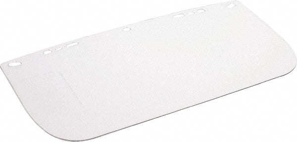 Jackson Safety 29099 Face Shield Windows & Screens Replacement Window, Clear, 8" High, 0.04" Thick