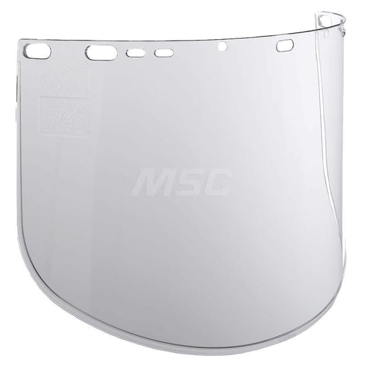 Jackson Safety 29084 Face Shield Windows & Screens Replacement Window, Clear, 9" High, 0.06" Thick