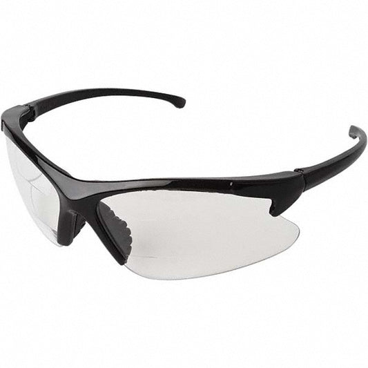 KleenGuard 20388 Magnifying Safety Glasses +2, Clear Lenses, Scratch Resistant, ANSI Z87.1-2010