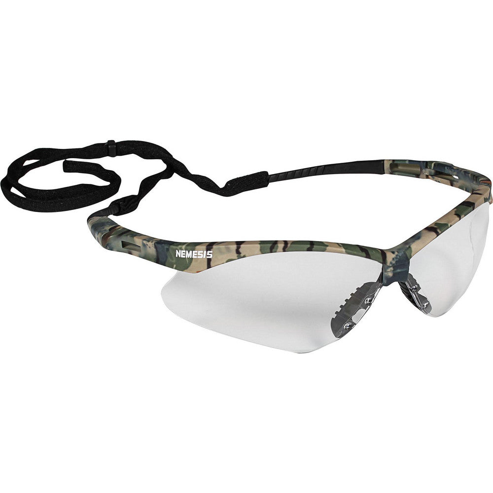 KleenGuard 22608 Safety Glass KleenVision Anti-Fog & Scratch-Resistant, Polycarbonate, Clear Lenses, Full-Framed, UV Protection