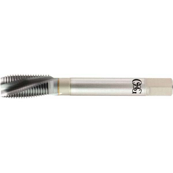 OSG 1306300408 Spiral Point Tap #8-32 UNC, 3 Flutes, Plug, 2B Class of Fit, Powdered Metal, V Coated