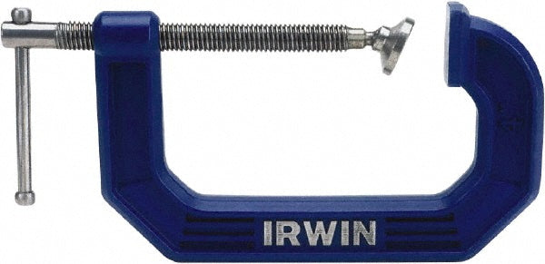 Irwin 2025102 C-Clamp 2-1/2" Max Opening, 1-3/8" Throat Depth, Heavy-Duty