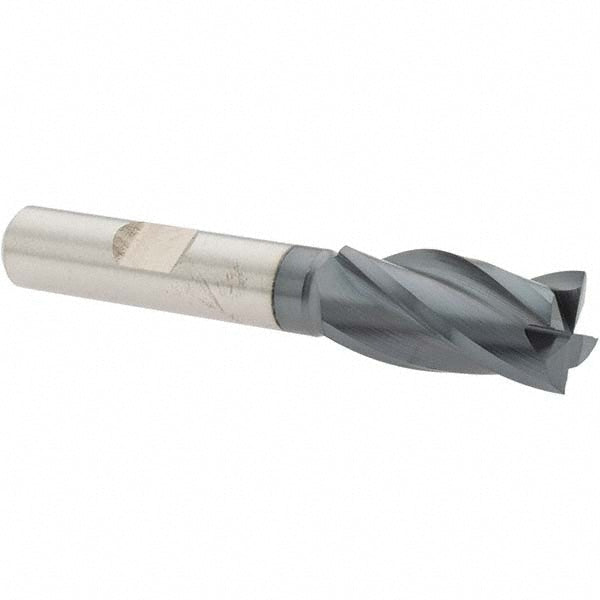 Melin Tool 51470 Square End Mill 1/2" Dia, 1" LOC, 4 Flute, Cobalt