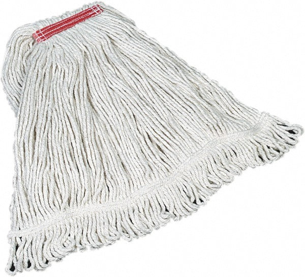 Rubbermaid FGD11306WH00 Wet Mop Loop Side Loading, Large, White Mop, Cotton