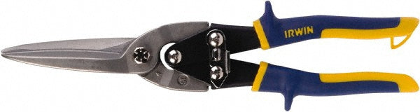 Irwin 21304ZR Multi-Purpose Snips 11-3/4" OAL, 3-1/8" LOC, Forged Steel Blades