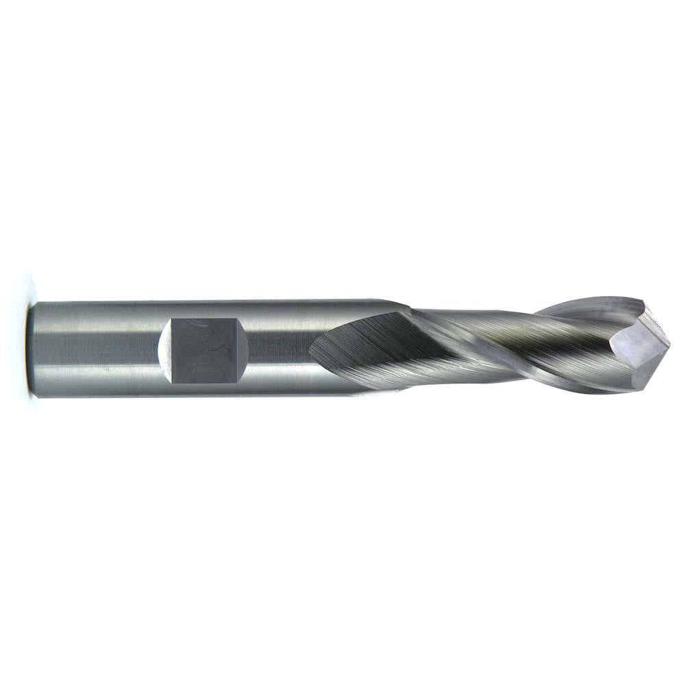 Melin Tool 16043 Drill Mill 3/4" Dia, 1-11/16" LOC, 2 Flutes, 120 &deg Point, Cobalt