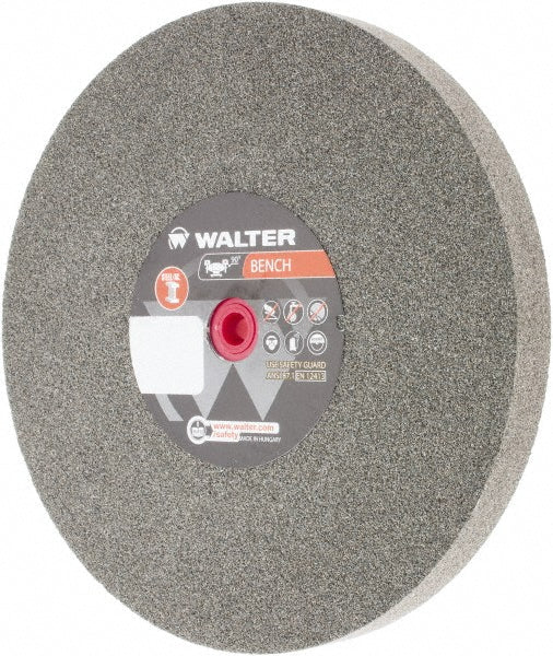 WALTER Surface Technologies 12E647 Bench & Pedestal Grinding Wheel 10" Dia, 1" Thick, 1" Hole Dia, Aluminum Oxide