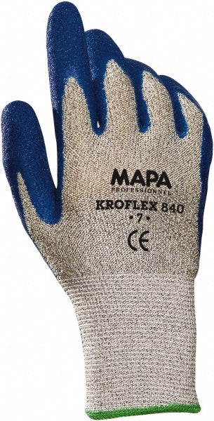 MAPA Professional 34840027 Cut-Resistant Gloves Size Small, ANSI Cut A4, ANSI Puncture 3, Latex, Series KryTech 840