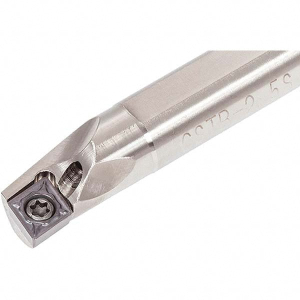 Tungaloy 6854285 Indexable Boring Bar A08-SCLCR2-D11, 0.6870" Min Bore, 95 deg Lead, Steel