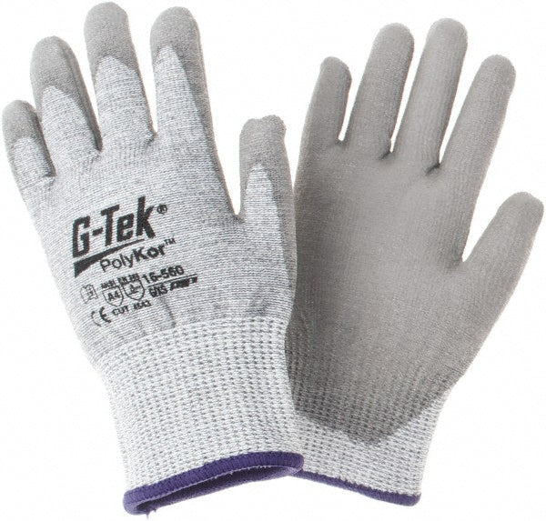 PIP 16-560/XS Cut, Puncture & Abrasion-Resistant Gloves PiP 16-560, Size X-Small, ANSI Cut A4, ANSI Puncture 4, Polyurethane, PolyKor