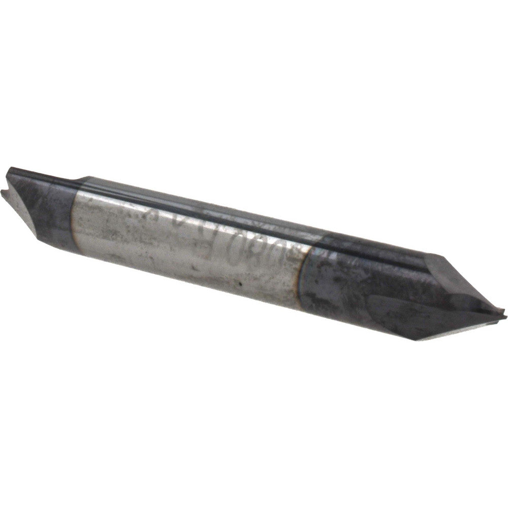 Harvey Tool 17080-C3 Corner Rounding End Mill 0.08 mm Radius, 1/4" Dia, 2 Flutes, Solid Carbide