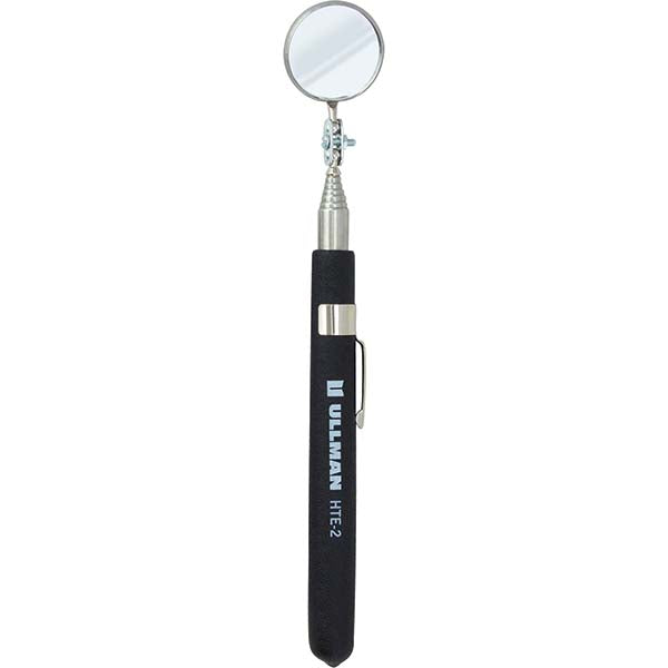 Ullman Devices HTE-2 Telescoping Inspection Mirror Round, Glass Mirror