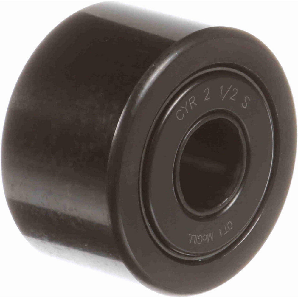 McGill 4240110000 Cam Yoke Roller Crowned, 0.75" Bore Dia, 2-1/2" Roller Dia, 1.5" Roller Width, Needle Roller Bearing