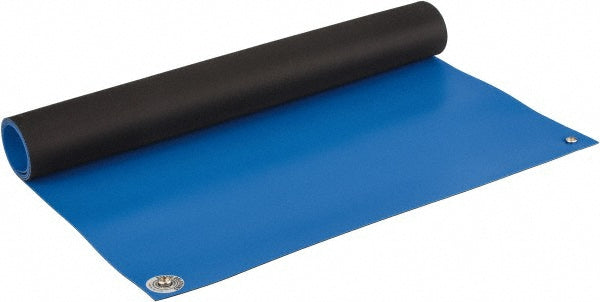 PRO-SAFE PS-2448DBUM Anti-Static Table Mat Rubber, 4' OAL, 2' OAW, 0.08" Thick