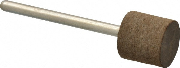 Grier Abrasives W185-J3-19357 1/2" Max Dia x 1/2" Thick, Cylinder W185, Rubberized Point