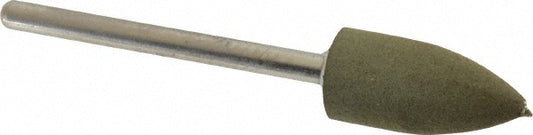 Grier Abrasives B52-J1-19792 3/8" Max Dia x 2-1/4" Long, Cone B52, Rubberized Point