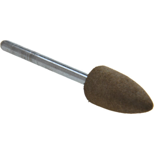Grier Abrasives B52-J3-19795 3/8" Max Dia x 2-1/4" Long, Cone B52, Rubberized Point
