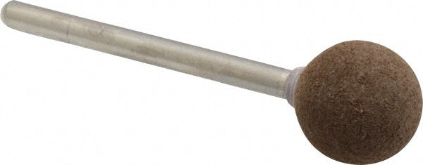 Grier Abrasives B121-J3-19797 1/2" Max Dia x 1-3/4" Long, Ball B121, Rubberized Point