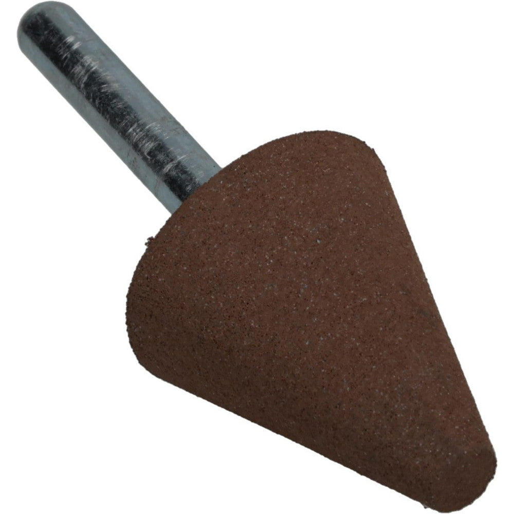 Grier Abrasives A2-J1-19802 1" Max Dia x 2-1/4" Long, Cone A2, Rubberized Point