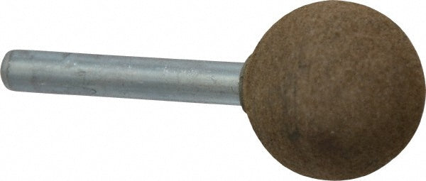 Grier Abrasives A25-J3-19807 1" Max Dia x 2" Long, Ball A25, Rubberized Point