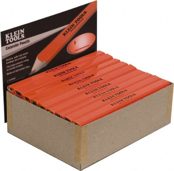 Klein Tools 98557 Carpenter Pencils Type Carpenter Pencil  Material Hard Lead  Product Service Code 7510  