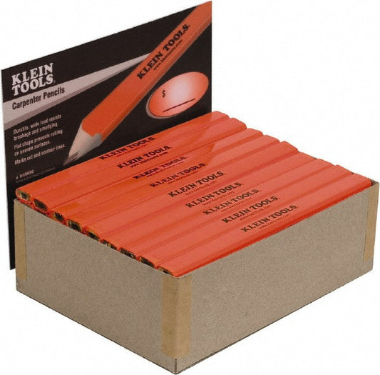 Klein Tools 98557 Carpenter Pencils Type Carpenter Pencil  Material Hard Lead  Product Service Code 7510  