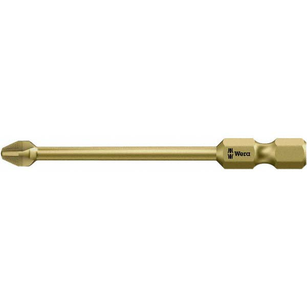 Wera 05160895001 Phillips Screwdriver Insert Bit #2 Point, 1/4" Drive, 2-3/4" OAL