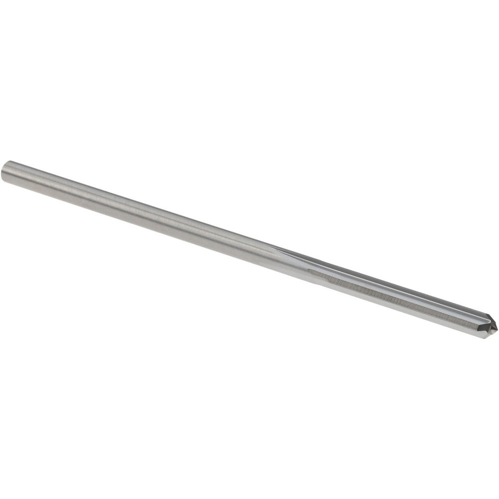 M.A. Ford 27210050 Chucking Reamer 0.1005" Dia, 2-1/4" OAL, 5/8" Flute Length, Straight Flute, Straight-Cylindrical Shank, Solid Carbide