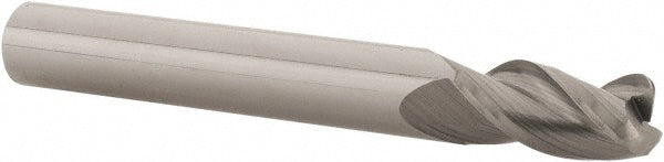 M.A. Ford 13825001R.050 Corner Radius End Mill 1/4" Dia, 1/2" LOC, 0.05" Radius, 3 Flutes, Solid Carbide