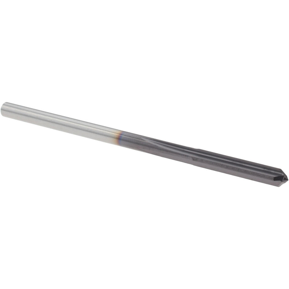 M.A. Ford 27209700A Chucking Reamer 0.0970" Dia, 2" OAL, 1/2" Flute Length, Straight Flute, Straight-Cylindrical Shank, Solid Carbide
