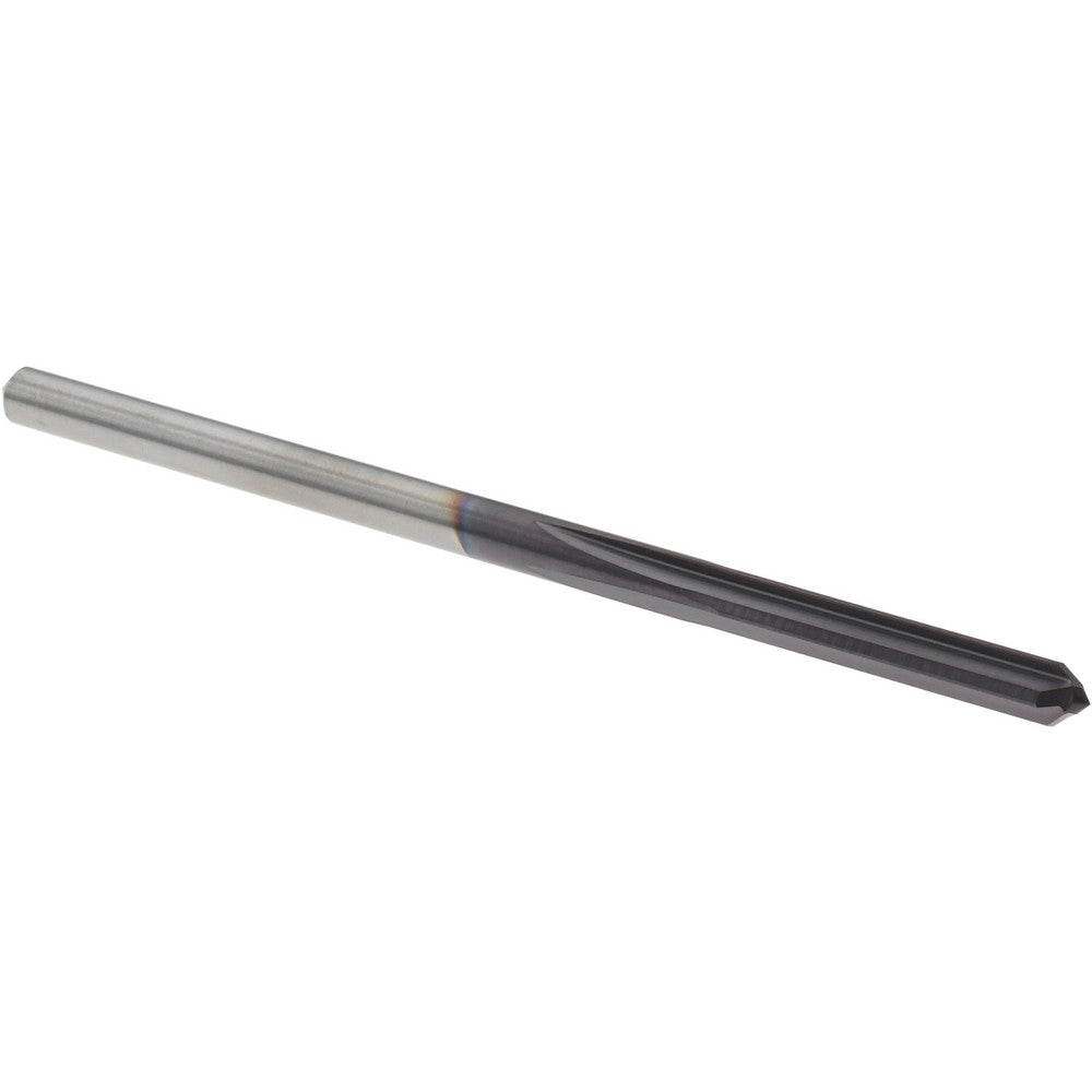 M.A. Ford 27212480A Chucking Reamer 0.1248" Dia, 2-1/4" OAL, 5/8" Flute Length, Straight Flute, Straight-Cylindrical Shank, Solid Carbide