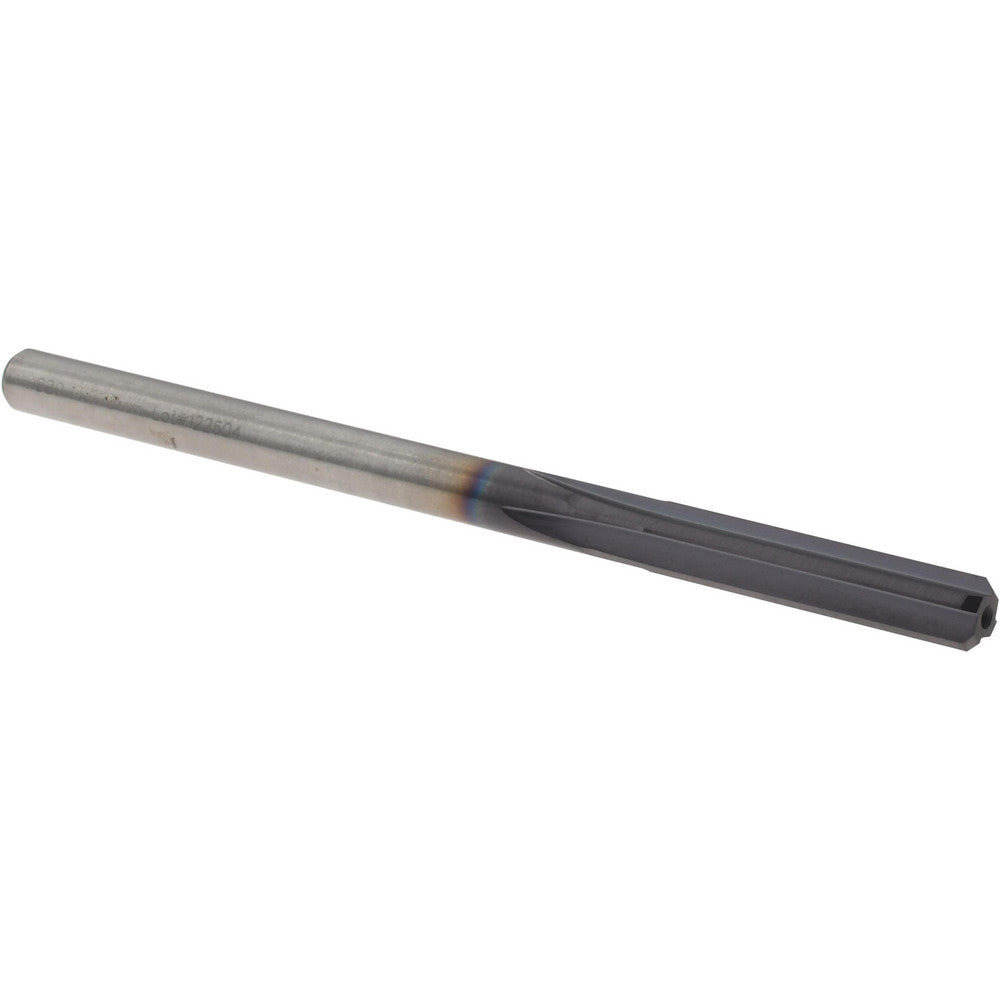 M.A. Ford 27218800A Chucking Reamer 0.1880" Dia, 2-3/4" OAL, 7/8" Flute Length, Straight Flute, Straight-Cylindrical Shank, Solid Carbide