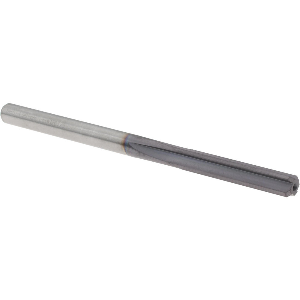 M.A. Ford 27219650A Chucking Reamer 0.1965" Dia, 3" OAL, 1" Flute Length, Straight Flute, Straight-Cylindrical Shank, Solid Carbide